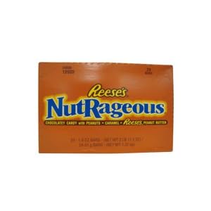 Reeses Nutrageous Candy Bars - 24 Bars by Reese's