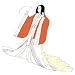 Heian Japanese Woman's Formal Outfit (Jacket and Train) Pattern