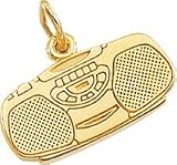 Boom Box Charm by Rembrandt Charms