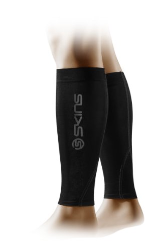 SKINS Unisex Adult Bio Sport Calf Tights Mx Compression Socks   , Black, X-Large