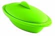Orka Personal 20-Ounce Silicone Steamer, Green