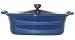 Lafont 5-Quart Oval French Oven, Blue