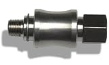 Paintball 32 Degrees Brass Slide Check Bright Nickel Plated