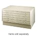 Safco 4995TSR Base for Five-Drawer Stackable Steel Flat Files, 37 x 26, Tropic Sand