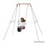 Plum Metal Single Swing Set