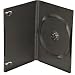 14mm Premium Standard Single Black DVD Cases, 100% New Material 100 Pack