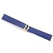 Blue Genuine Lizard Strap 18mm