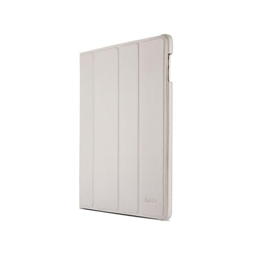 MAPi Cases Kolossa for iPad (2nd, 3rd, & 4th Gen) - Portfolio Style Leather Smartcase, folding cover stand design, White