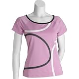 Fila Collezione Circle Tee (COLOR: Pink/Black, SIZE:Extra Small)