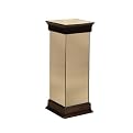 Mirrored Pedestal - Merlot Finish (30")