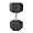 Cap Barbell Rubber Coated Hex Dumbbell with Contoured Chrome Handle (85-Pound)