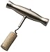 Le Creuset TC300L-50 Traditional Corkscrew Nickel, Black