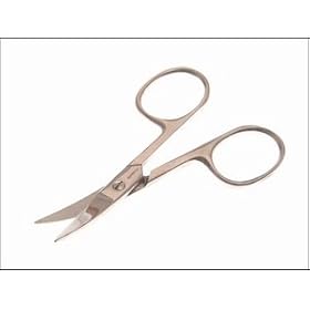 Faithfull Nail Scissors Curved 90mm (3.1/2in) FAISCNSC312