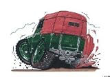 Review The Moneyman  / LAND ROVER DEFENDER KOOLART image CERAMIC MUG 564