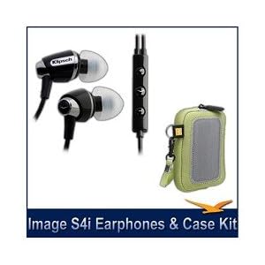Klipsch Image S4i In-Ear Headset with Mic and 3-Button Remote Headphones Bonus Pack
