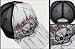Miami Ink TV Show Hat - Winged Skull Dagger Logo White Trucker Adjustable Cap