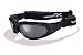 Related Wiley X Sg1 Motorcycle Riding Goggles - Smoke/clear Lenses/gloss Black Frame Image