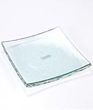 8 Square Platinum Slab by Annieglass