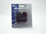 Selhard 31931 Rubber Leg Tips Black 22mm X4