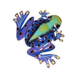 Haitian Metal Art Frog ~ Carrie Art