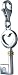 Key To My Heart Sterling Silver Diamond Charm By Hot Diamonds