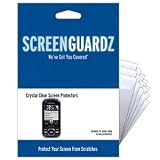Samsung Exclaim M550 ScreenGuardz Ultra-Slim Screen Protectors (Pack of 15)