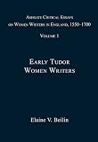 Early Tudor women writers
