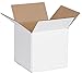 Shipping Carton, White, Inside Width 18", Inside Length 18", Inside Depth 18", 65 lb, 1 EA