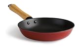 Iron Chef J65-0015 8-Inch Cast Iron Skillet with Bamboo Handle