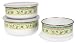 Pfaltzgraff French -Quarter 6-Piece Enamel on Steel Bowl Set, Small