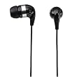 Elecom Dynamic Sound Canal Type Hi-Fi Noise-Reducing Ear Buds(Designed in Japan) 210 Series (Black)