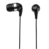 Elecom Dynamic Sound Canal Type Stereo Headphones 210 Series (Black)