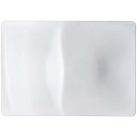 SE Full Page Magnifier, 7"X11", Bulk - 2X