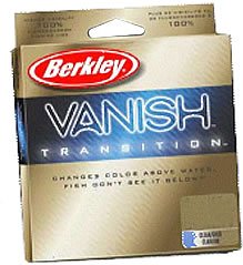 Berkley Vanish Transition Fluorocarbon 250 Yd Spool