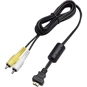 Casio EMC-3A AV Cable for Exilim EX-Z60 EX-Z70 EX-Z1000 EX-S770 EX-S600 EX-Z850