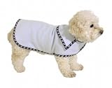 Baby Blue Doggie Print Cashmere Coat (Size 10)