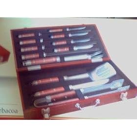 Click here to buy Charmglow 12 Piece Barbecue Tool Set.