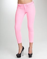 Neon Ankle Straight Crop Jean