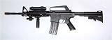 XM-177 RIS Laser Light Spring Rifle