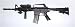 Airsoft M16-A4 Spring Rifle W/Laser, LED ILLUMINATOR NEW SR-5207