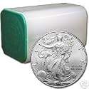 Roll of 20 Uncirculated 1 Oz Silver American Eagle Coins