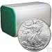 Roll of 20 Uncirculated 1 Oz Silver American Eagle Coins