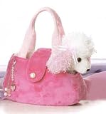 Plush Pinky Poodle Fancy Pals Pet Carrier 8 &acute; - B000GBMH90