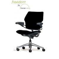 HumanScale Freedom Chair, Black Wave Fabric