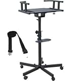 Karaoke Tv / monitor Stand Foldable Legs with Wheel - B001R1QSZC