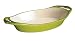 Lodge Enamel on Cast Iron 2-Quart Oval Casserole, Apple Green