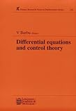 Differential equations and control theory