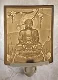 Buddha Porcelain Lithophane Night Light