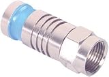 F RG-6 Quad Compression Connector
