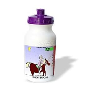 Londons Times Funny Society Cartoons - Knight Deposit - Water Bottles